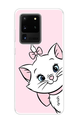 Cute Kitty Samsung Galaxy S20 Ultra Back Cover