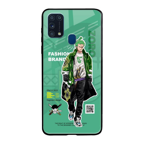 Zoro Bape Samsung Galaxy M31 Glass Back Cover Online