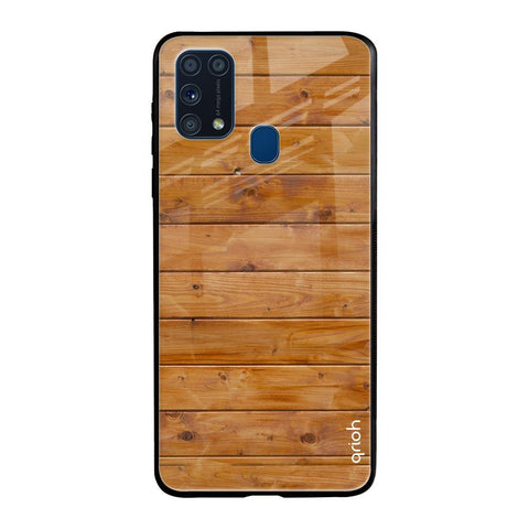Timberwood Samsung Galaxy M31 Glass Back Cover Online