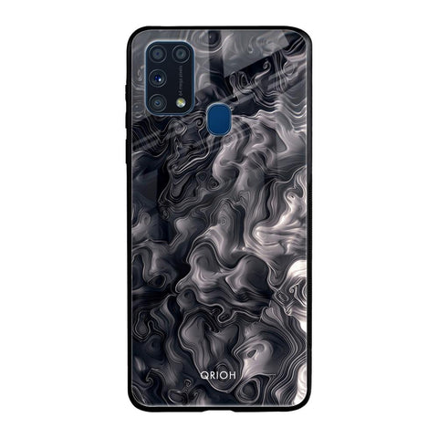 Cryptic Smoke Samsung Galaxy M31 Glass Back Cover Online