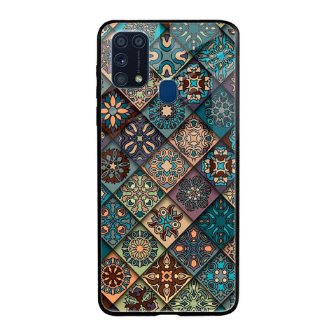 Retro Art Samsung Galaxy M31 Glass Back Cover Online