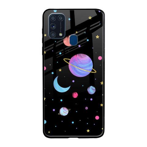 Planet Play Samsung Galaxy M31 Glass Back Cover Online