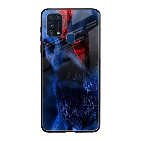 God Of War Samsung Galaxy M31 Glass Back Cover Online