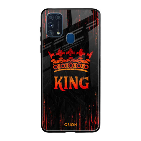 Royal King Samsung Galaxy M31 Glass Back Cover Online