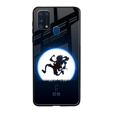 Luffy Nika Samsung Galaxy M31 Glass Back Cover Online