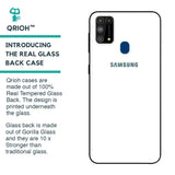 Arctic White Glass Case for Samsung Galaxy M31