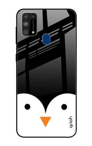 Cute Penguin Samsung Galaxy M31 Glass Cases & Covers Online