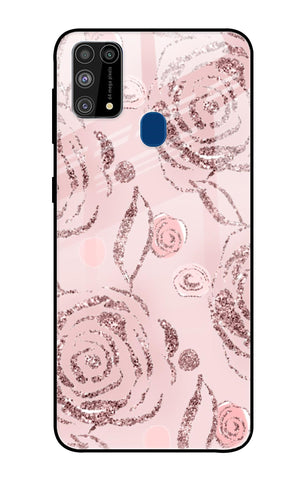 Shimmer Roses Samsung Galaxy M31 Glass Cases & Covers Online
