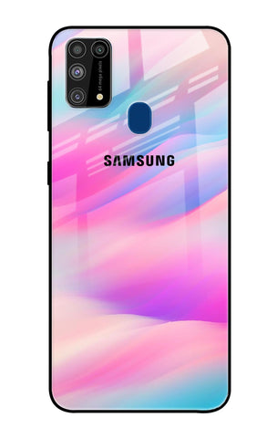 Colorful Waves Samsung Galaxy M31 Glass Cases & Covers Online