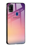 Lavender Purple Glass case for Samsung Galaxy M31 Prime