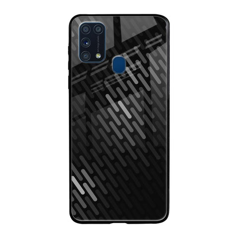 Dark Abstract Pattern Samsung Galaxy M31 Glass Cases & Covers Online
