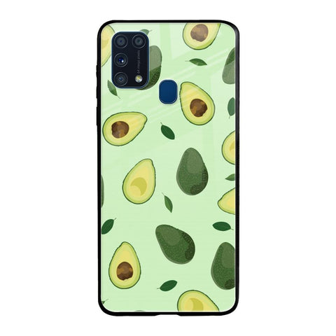 Pears Green Samsung Galaxy M31 Glass Cases & Covers Online