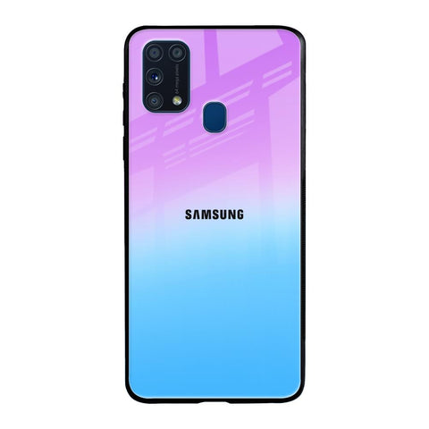 Unicorn Pattern Samsung Galaxy M31 Glass Back Cover Online