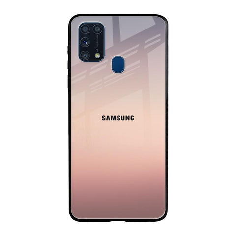 Golden Mauve Samsung Galaxy M31 Glass Back Cover Online