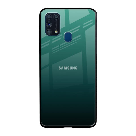 Palm Green Samsung Galaxy M31 Glass Back Cover Online