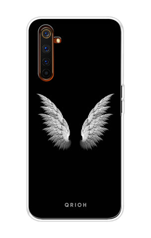 White Angel Wings Realme 6 Pro Back Cover