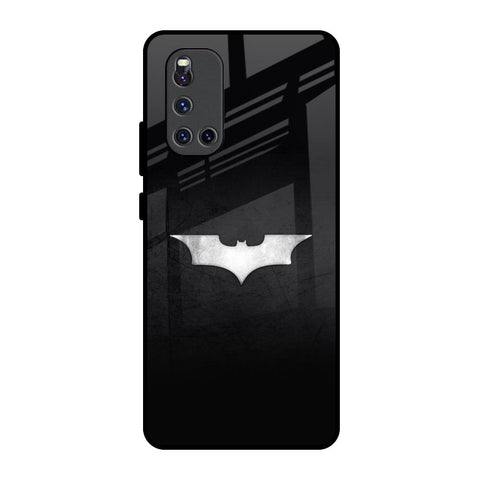 Super Hero Logo Vivo V19 Glass Back Cover Online