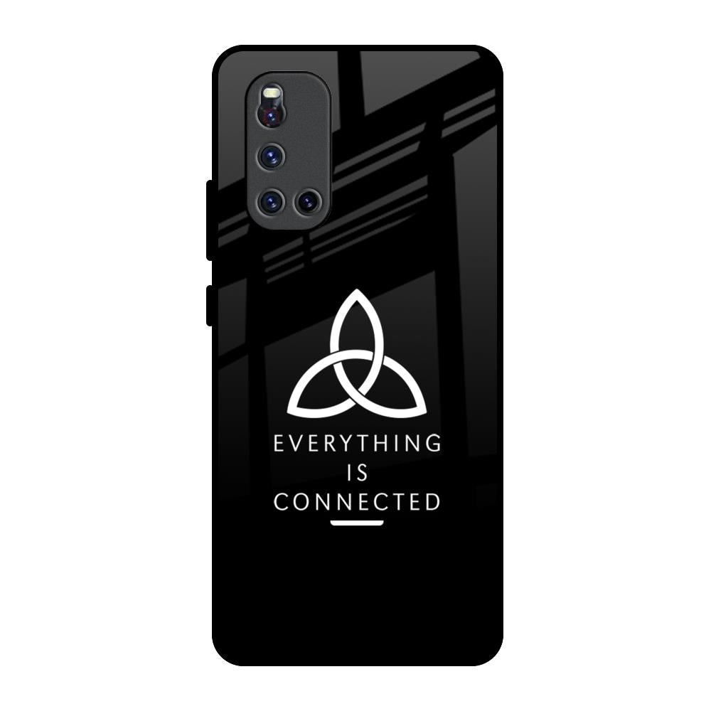 Everything Is Connected Vivo V19 Glass Back Cover Online