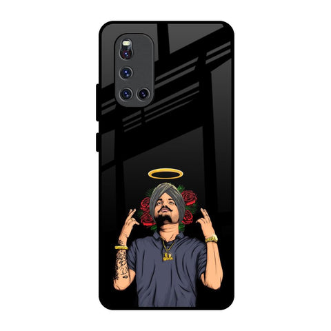 Punjabi Singer Poster Vivo V19 Glass Back Cover Online