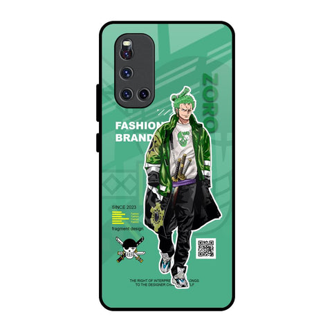 Zoro Bape Vivo V19 Glass Back Cover Online