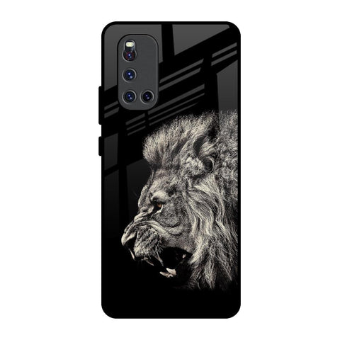 Brave Lion Vivo V19 Glass Back Cover Online