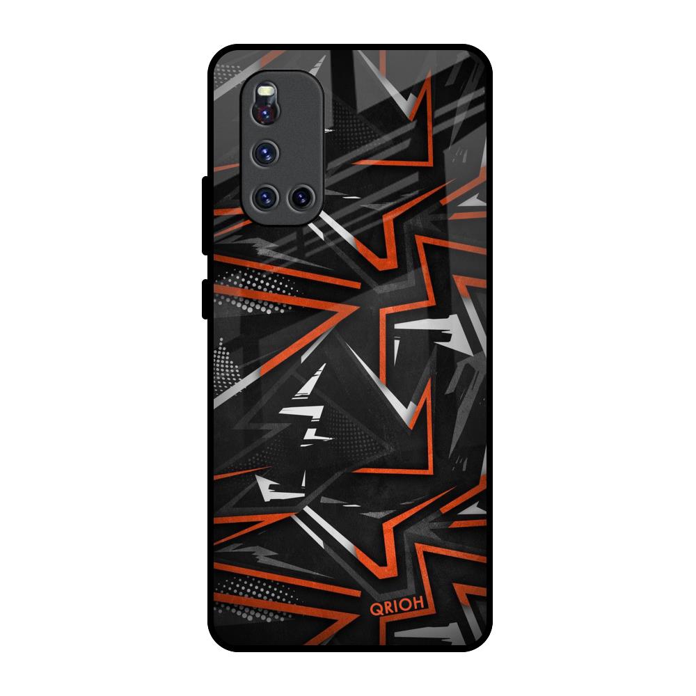 Vector Art Vivo V19 Glass Back Cover Online