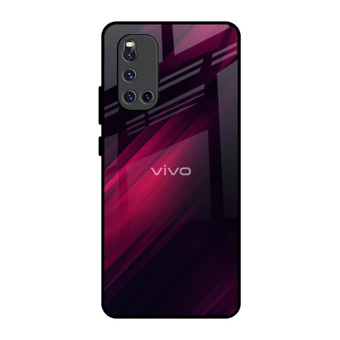 Razor Black Vivo V19 Glass Back Cover Online