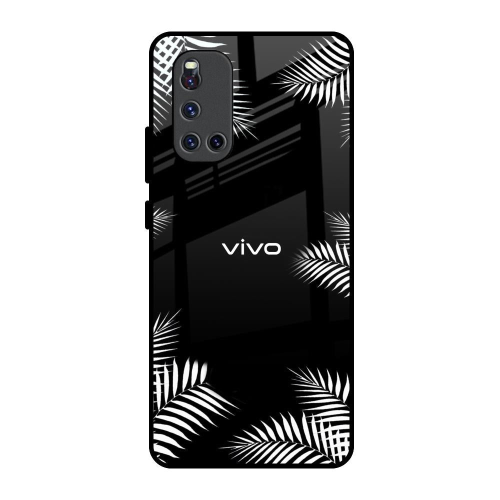 Zealand Fern Design Vivo V19 Glass Back Cover Online