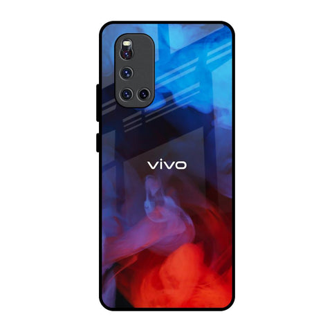 Dim Smoke Vivo V19 Glass Back Cover Online