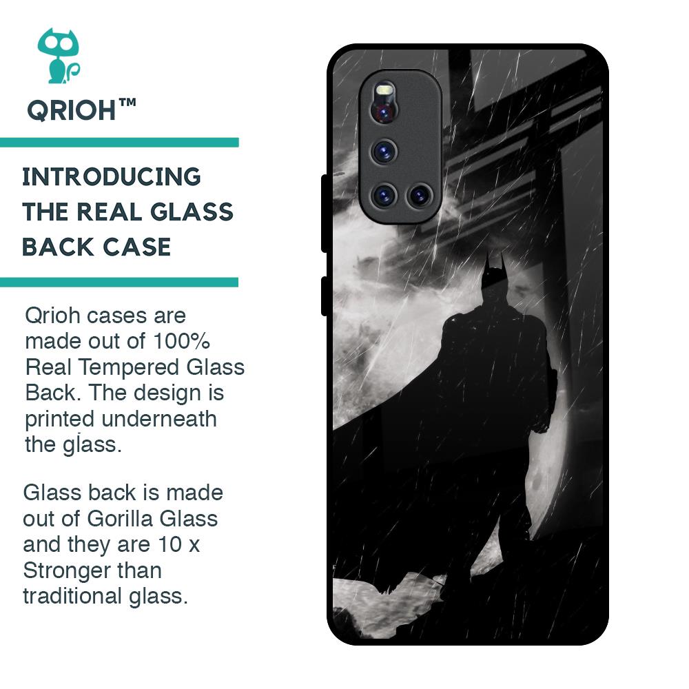 Dark Warrior Hero Glass Case for Vivo V19