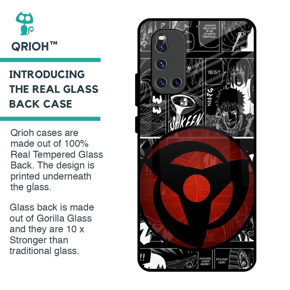 Sharingan Glass Case for Vivo V19
