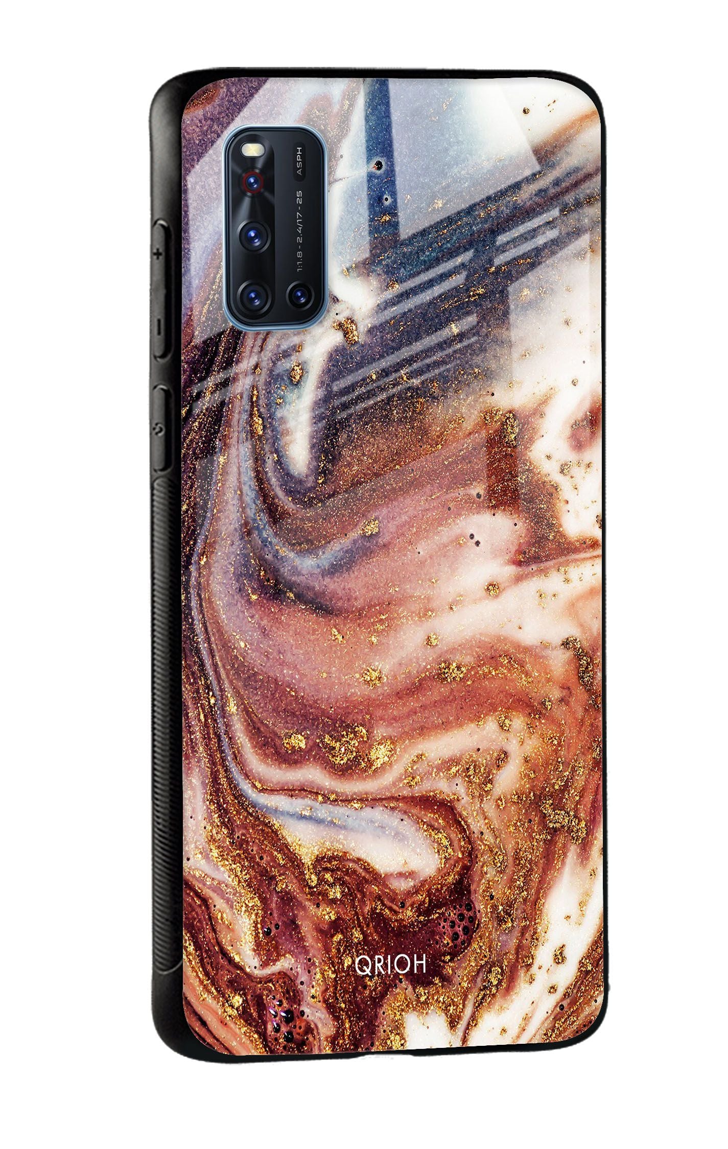 Exceptional Texture Glass Case for Vivo V20 Pro