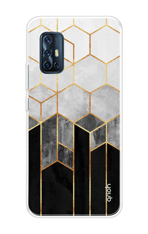 Hexagonal Pattern Vivo V19 Back Cover