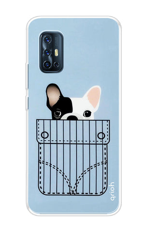 Cute Dog Vivo V19 Back Cover