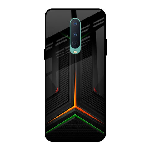 Modern Ultra Chevron OnePlus 8 Glass Back Cover Online