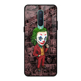 Joker Cartoon OnePlus 8 Glass Back Cover Online