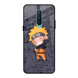 Orange Chubby OnePlus 8 Glass Back Cover Online