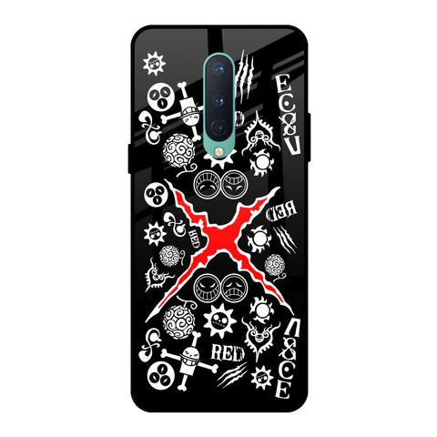 Red Zone OnePlus 8 Glass Back Cover Online