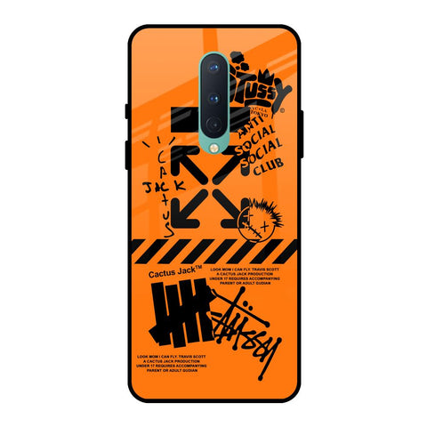 Anti Social Club OnePlus 8 Glass Back Cover Online