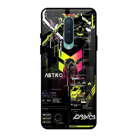 Astro Glitch OnePlus 8 Glass Back Cover Online