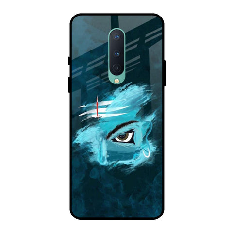 Power Of Trinetra OnePlus 8 Glass Back Cover Online