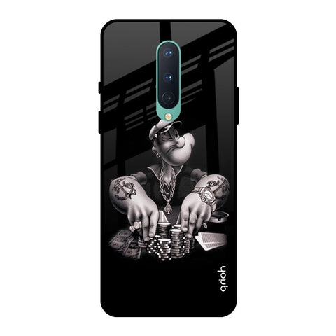 Gambling Problem OnePlus 8 Glass Back Cover Online