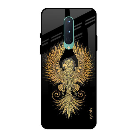 Mythical Phoenix Art OnePlus 8 Glass Back Cover Online
