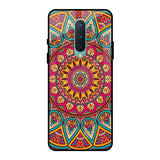 Elegant Mandala OnePlus 8 Glass Back Cover Online