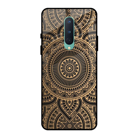 Luxury Mandala OnePlus 8 Glass Back Cover Online