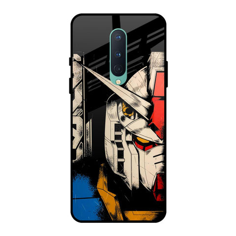 Transformer Art OnePlus 8 Glass Back Cover Online