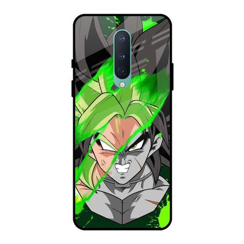Anime Green Splash OnePlus 8 Glass Back Cover Online