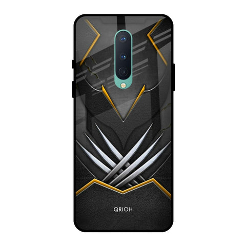 Black Warrior OnePlus 8 Glass Back Cover Online