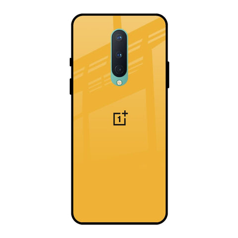 Fluorescent Yellow OnePlus 8 Glass Back Cover Online
