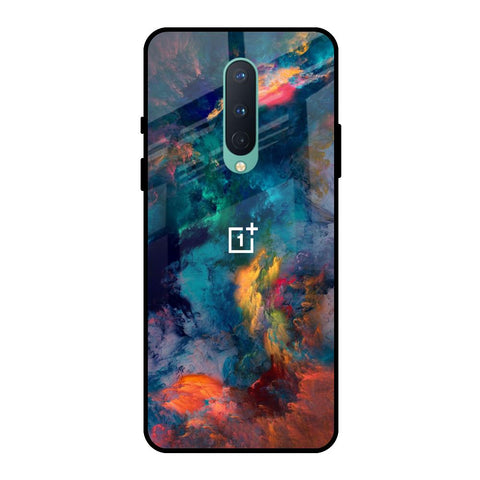 Colored Storm OnePlus 8 Glass Back Cover Online